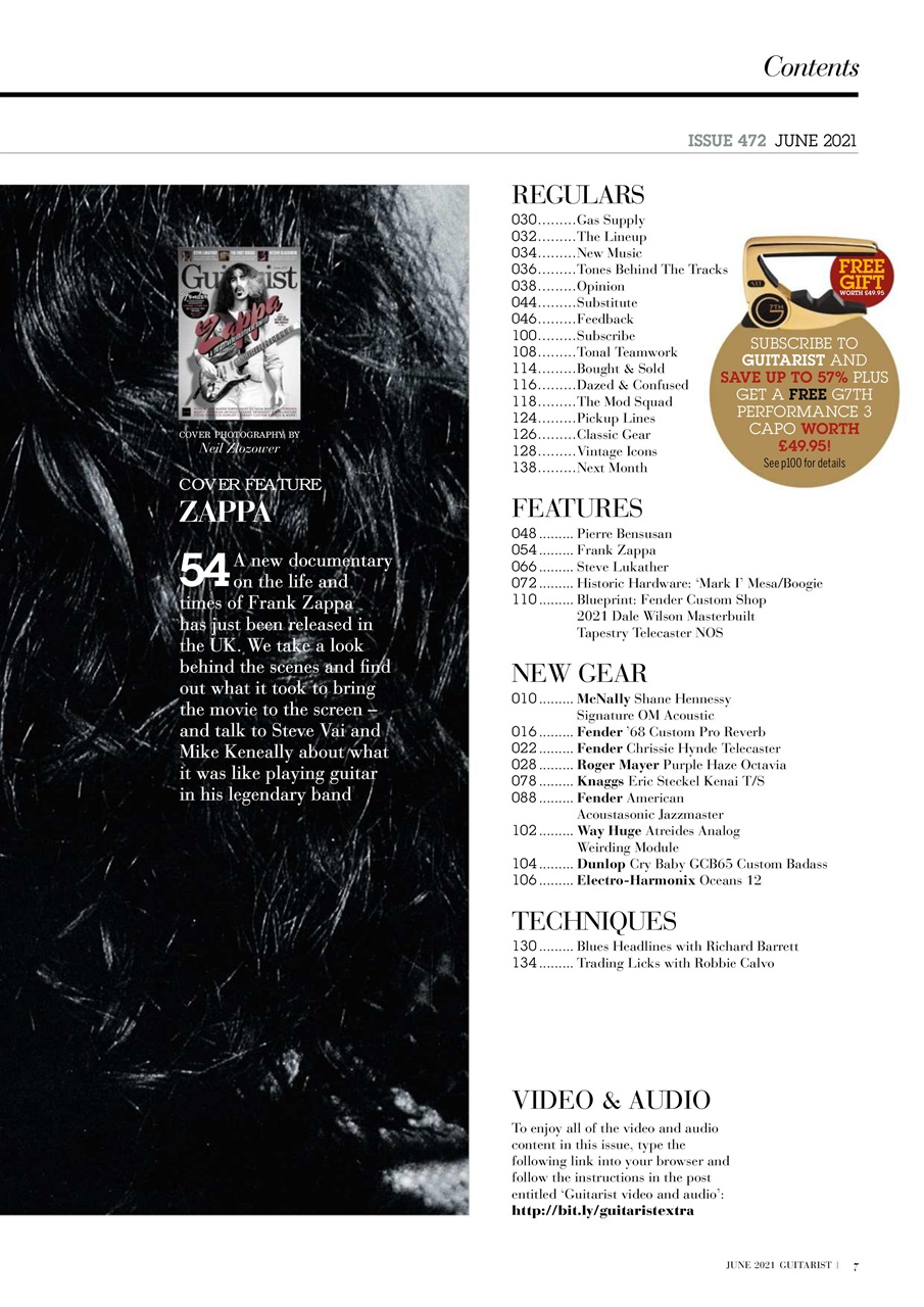 Guitarist Preview Pages