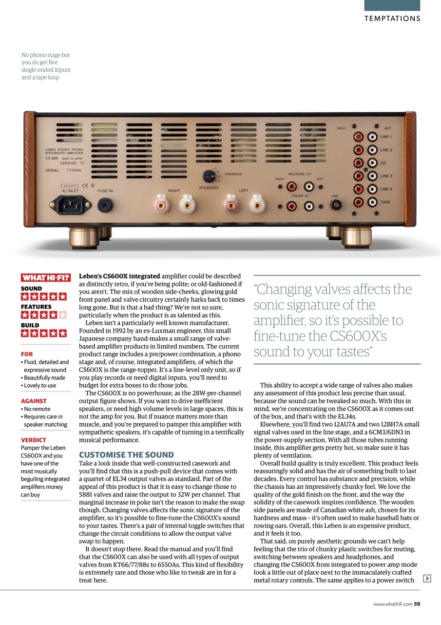 What HiFi Preview Pages