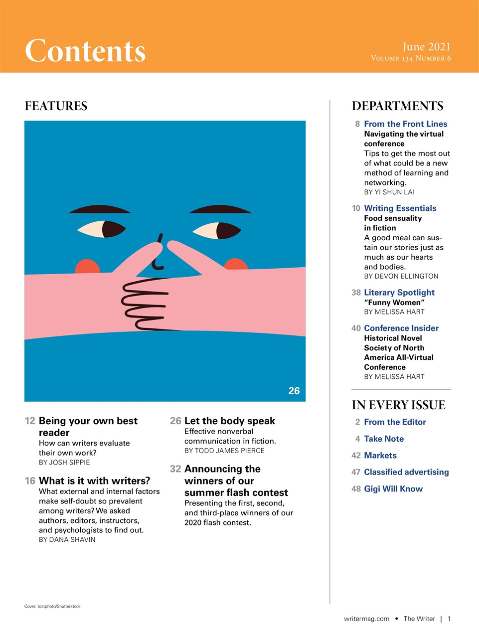 The Writer Preview Pages