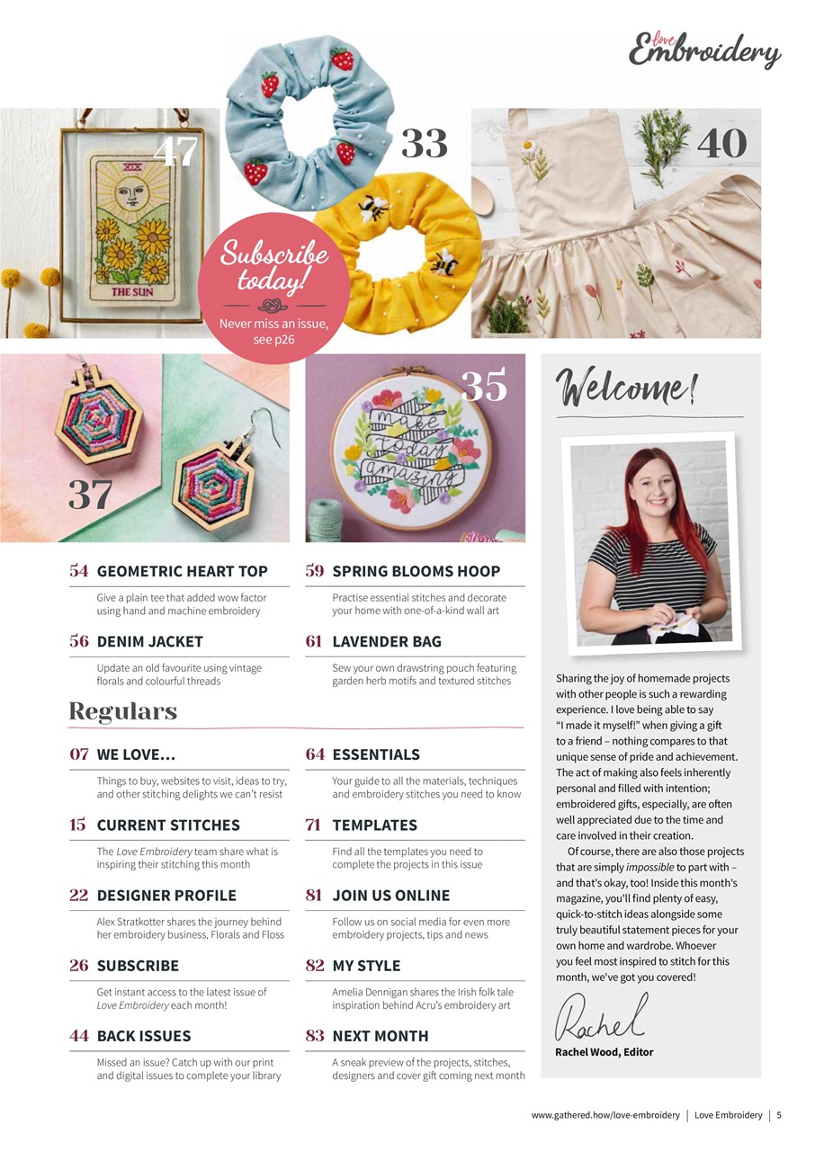 Love Embroidery Preview Pages