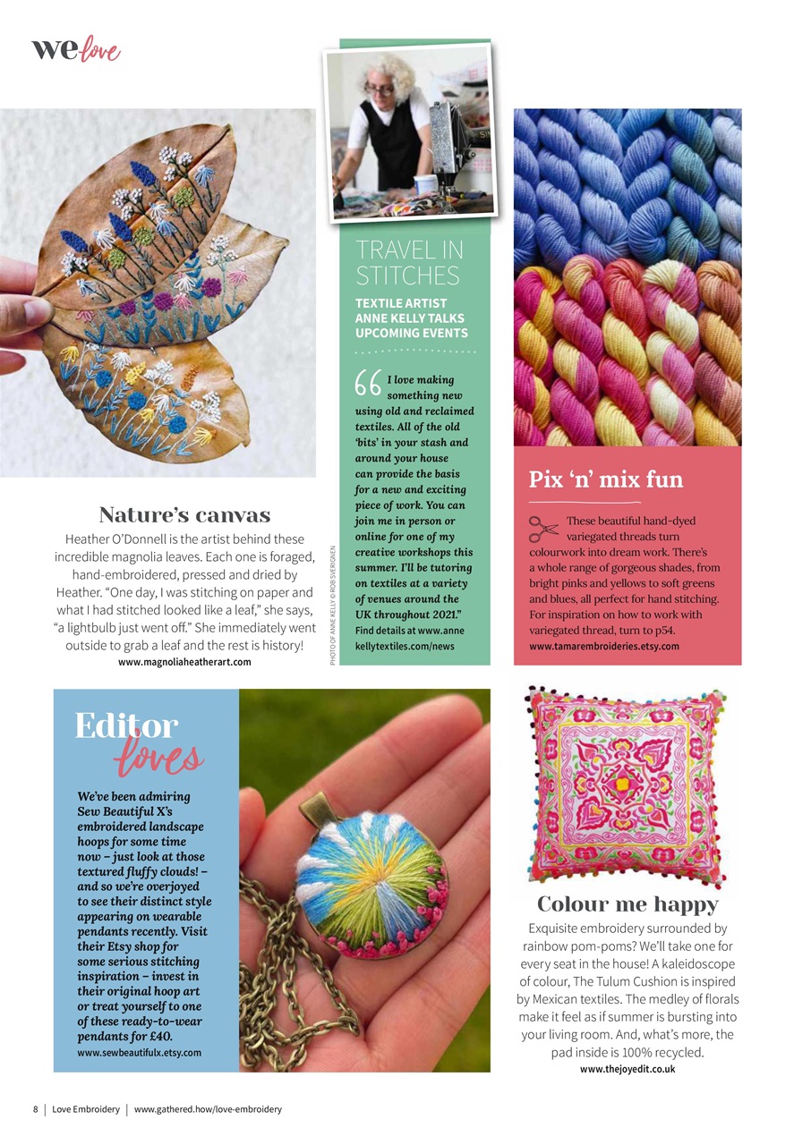 Love Embroidery Preview Pages
