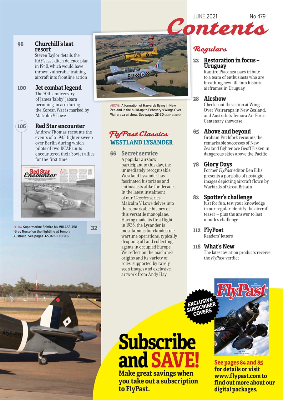 FlyPast Preview Pages