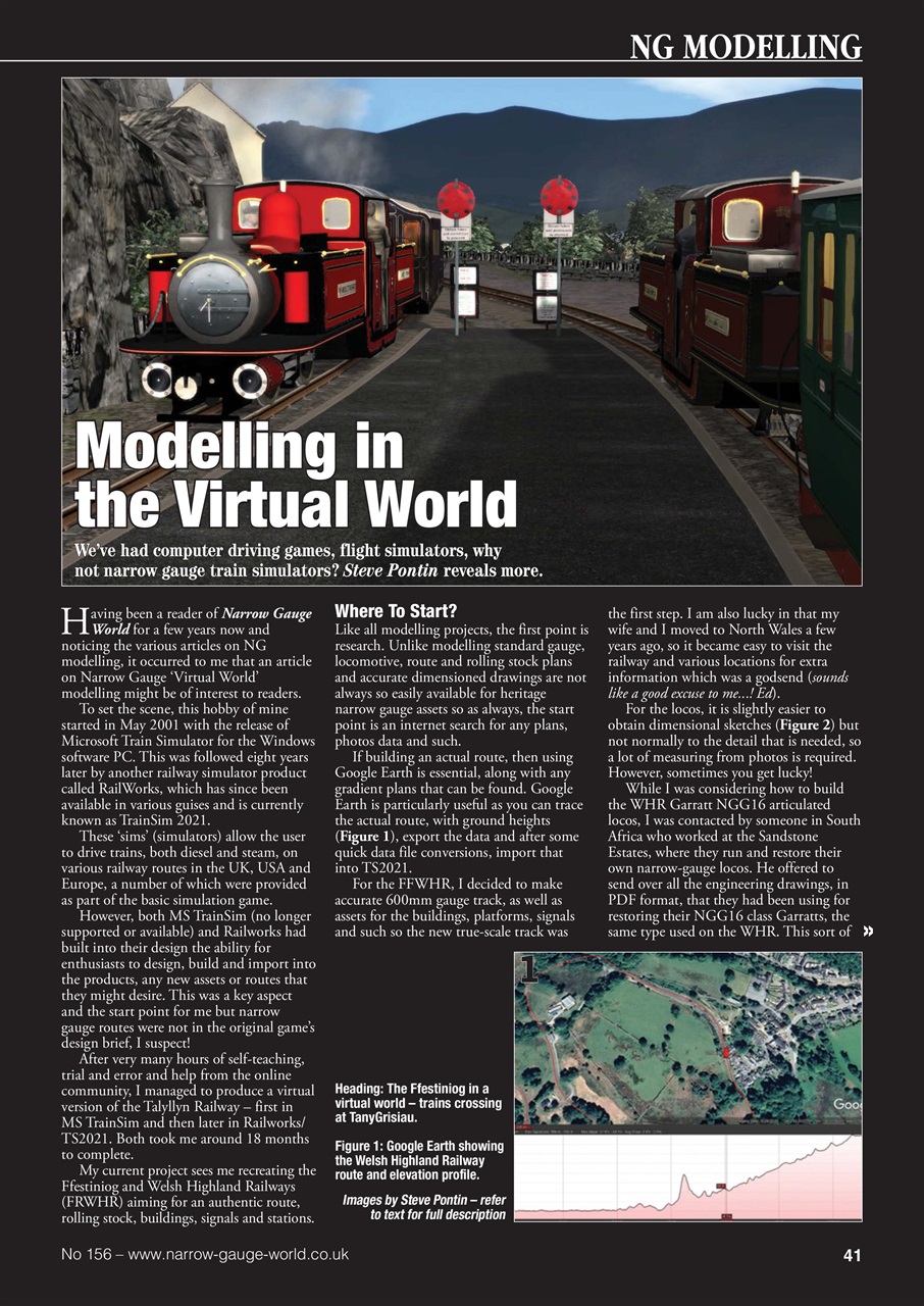 Narrow Gauge World Preview Pages