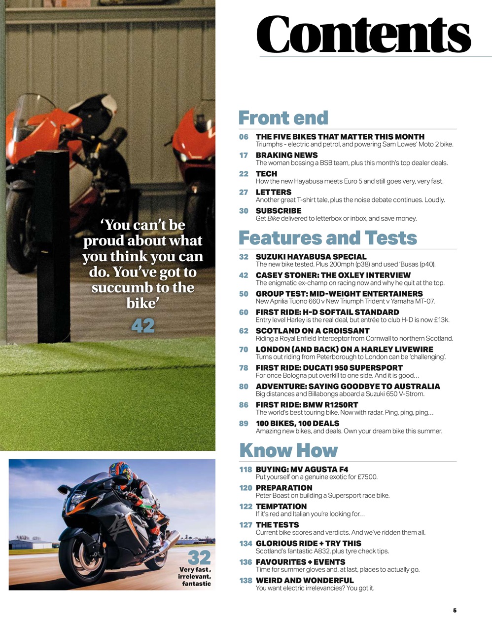 Bike Preview Pages