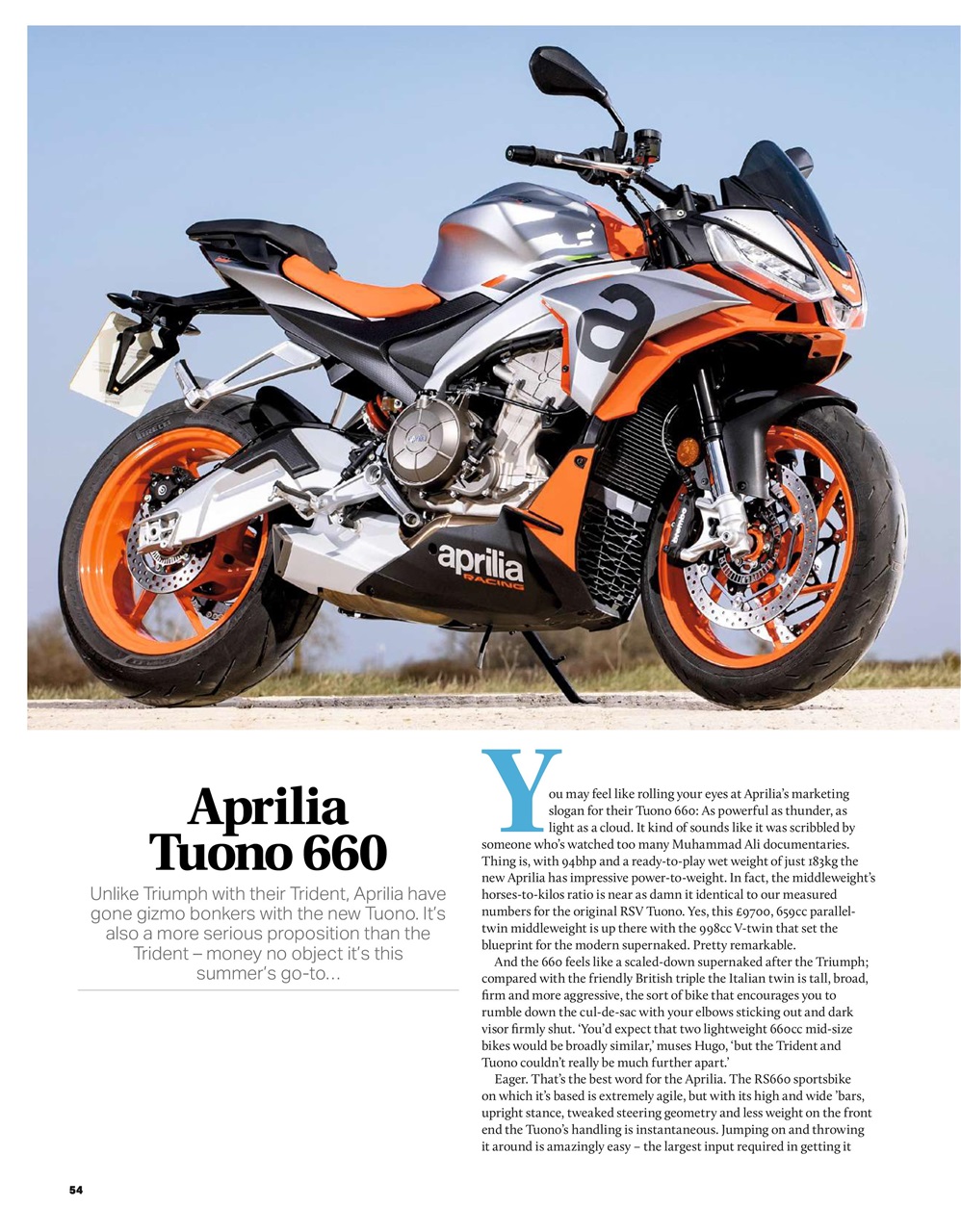 Bike Preview Pages