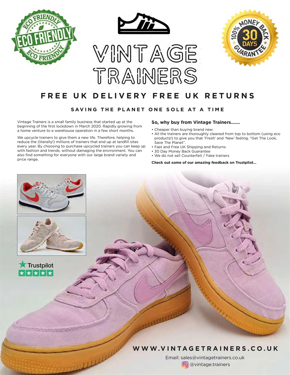 Reclaim Preview Pages