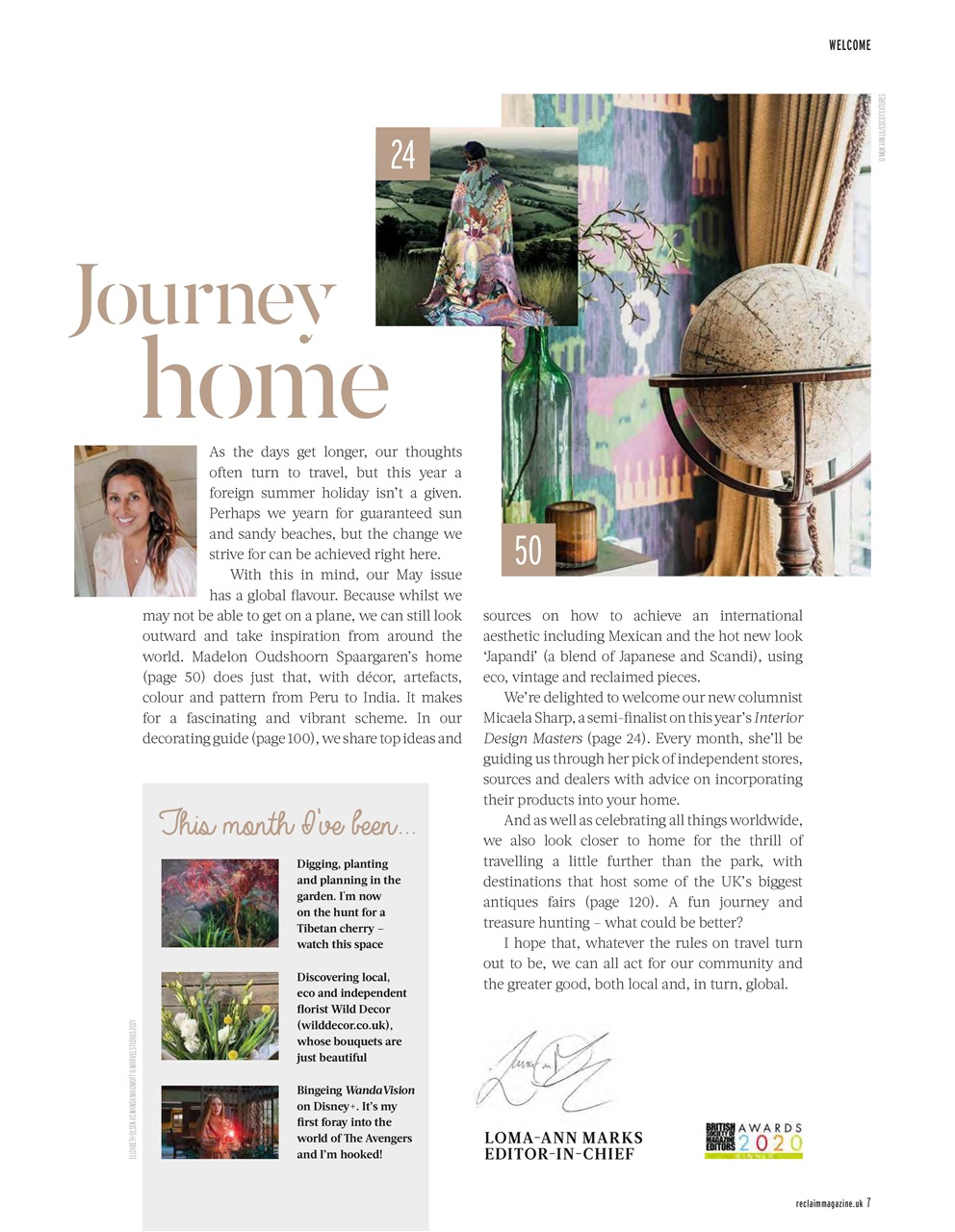 Reclaim Preview Pages