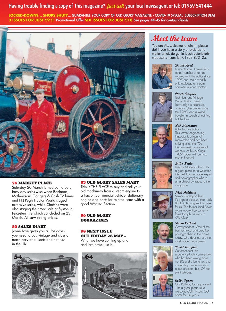 Old Glory Magazine Preview Pages