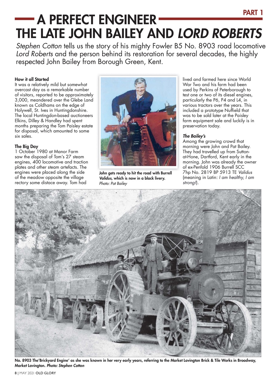 Old Glory Magazine Preview Pages