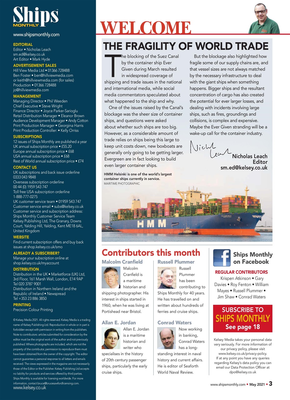 Ships Monthly Preview Pages