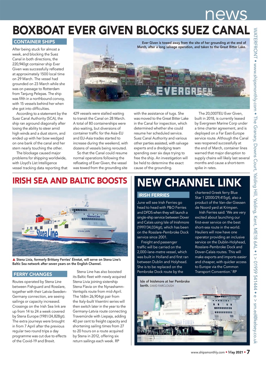 Ships Monthly Preview Pages