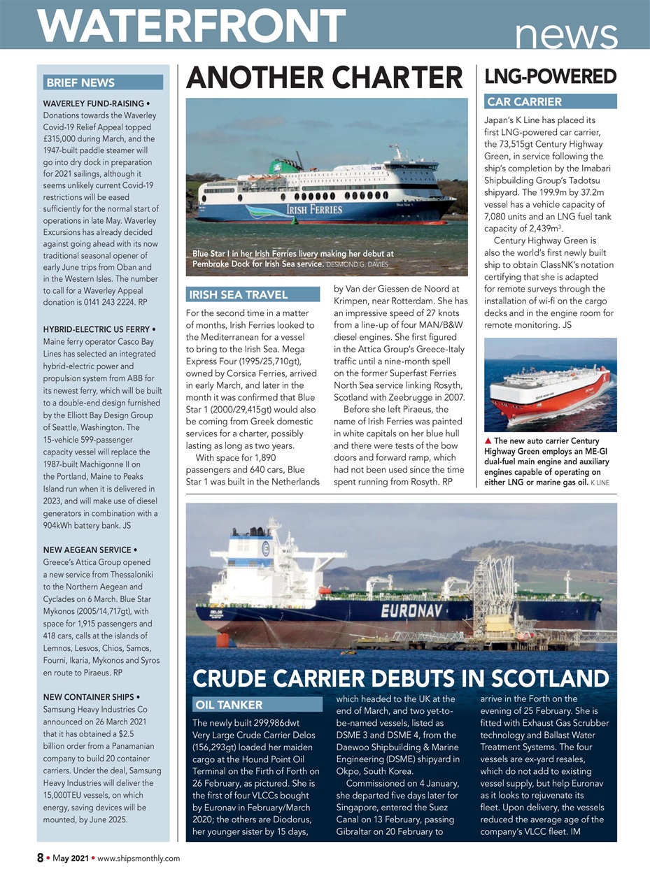 Ships Monthly Preview Pages