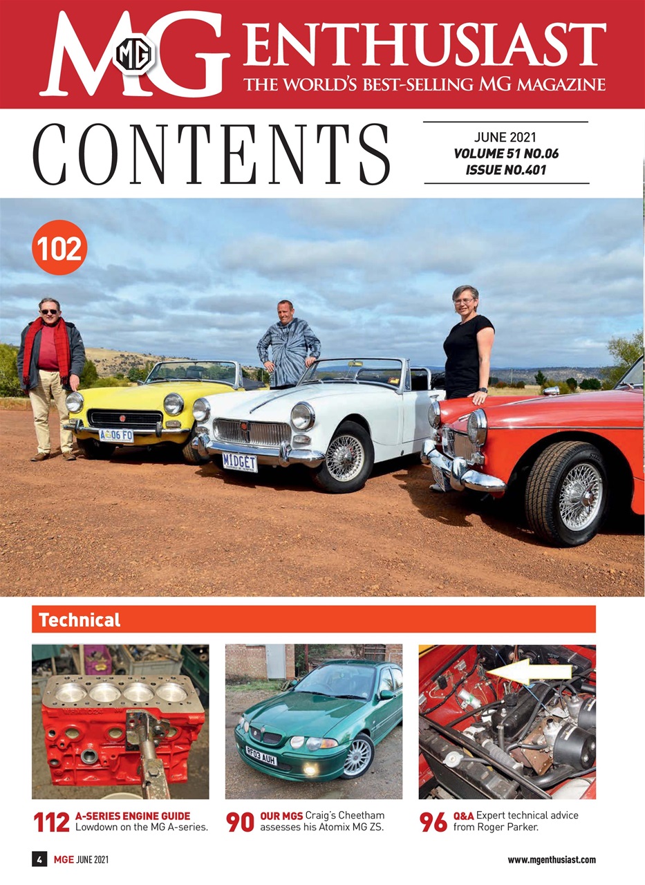 MG Enthusiast Preview Pages