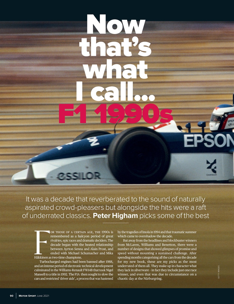 Motor Sport Magazine Preview Pages