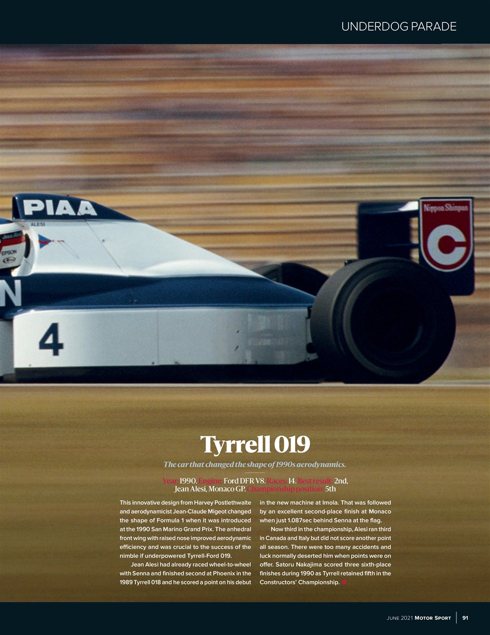 Motor Sport Magazine Preview Pages