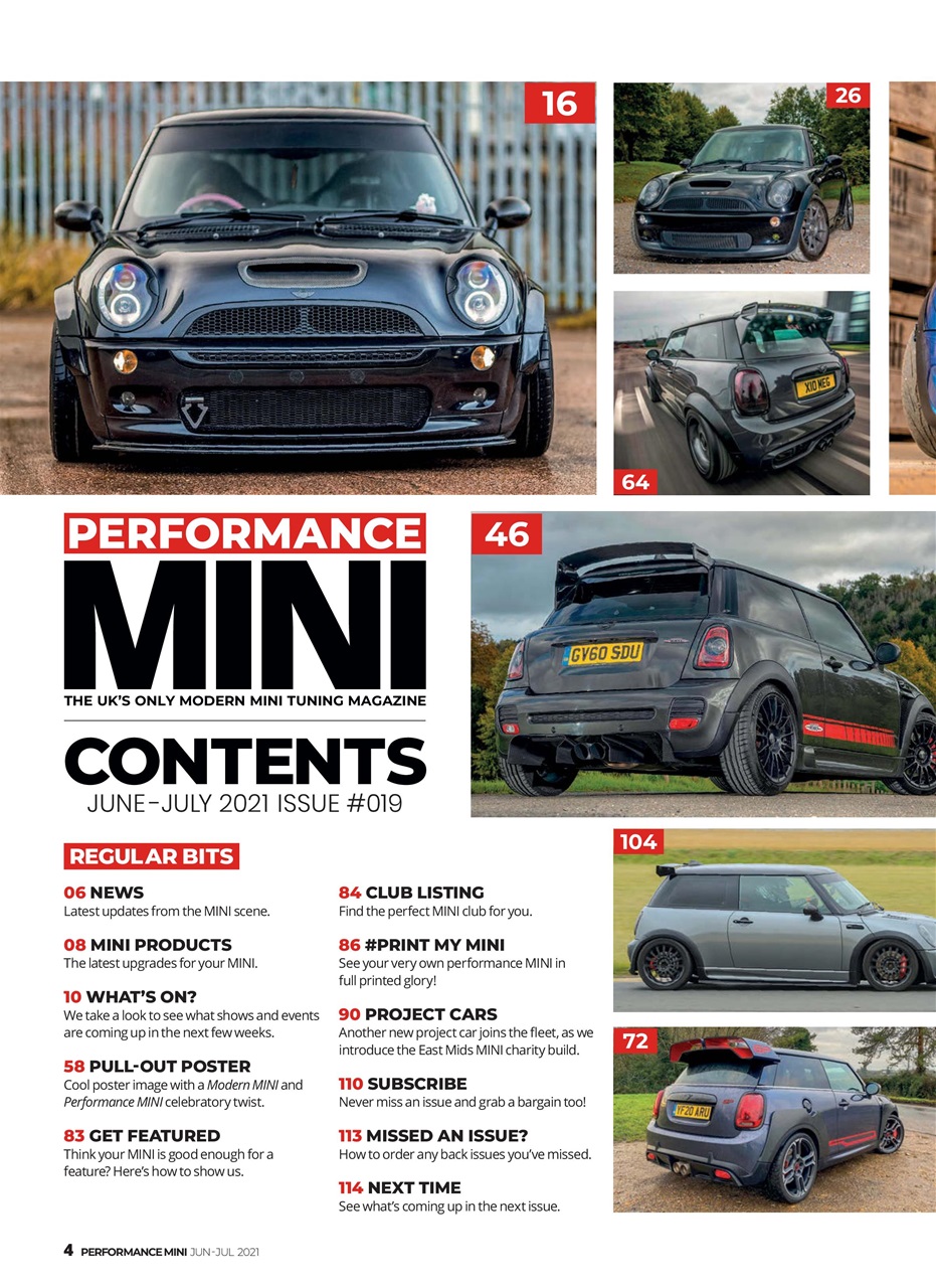 Performance Mini Preview Pages