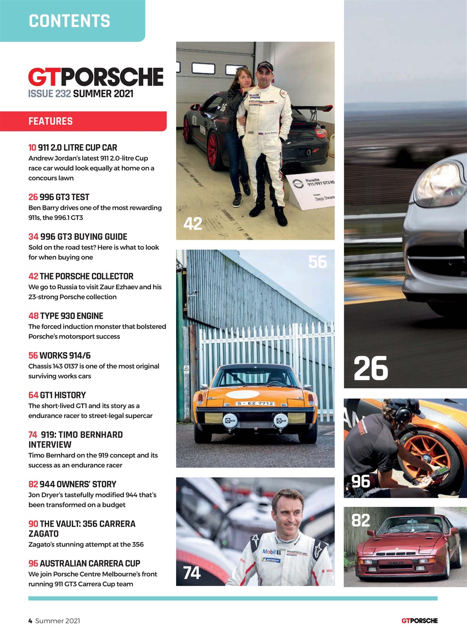 GT Porsche Preview Pages