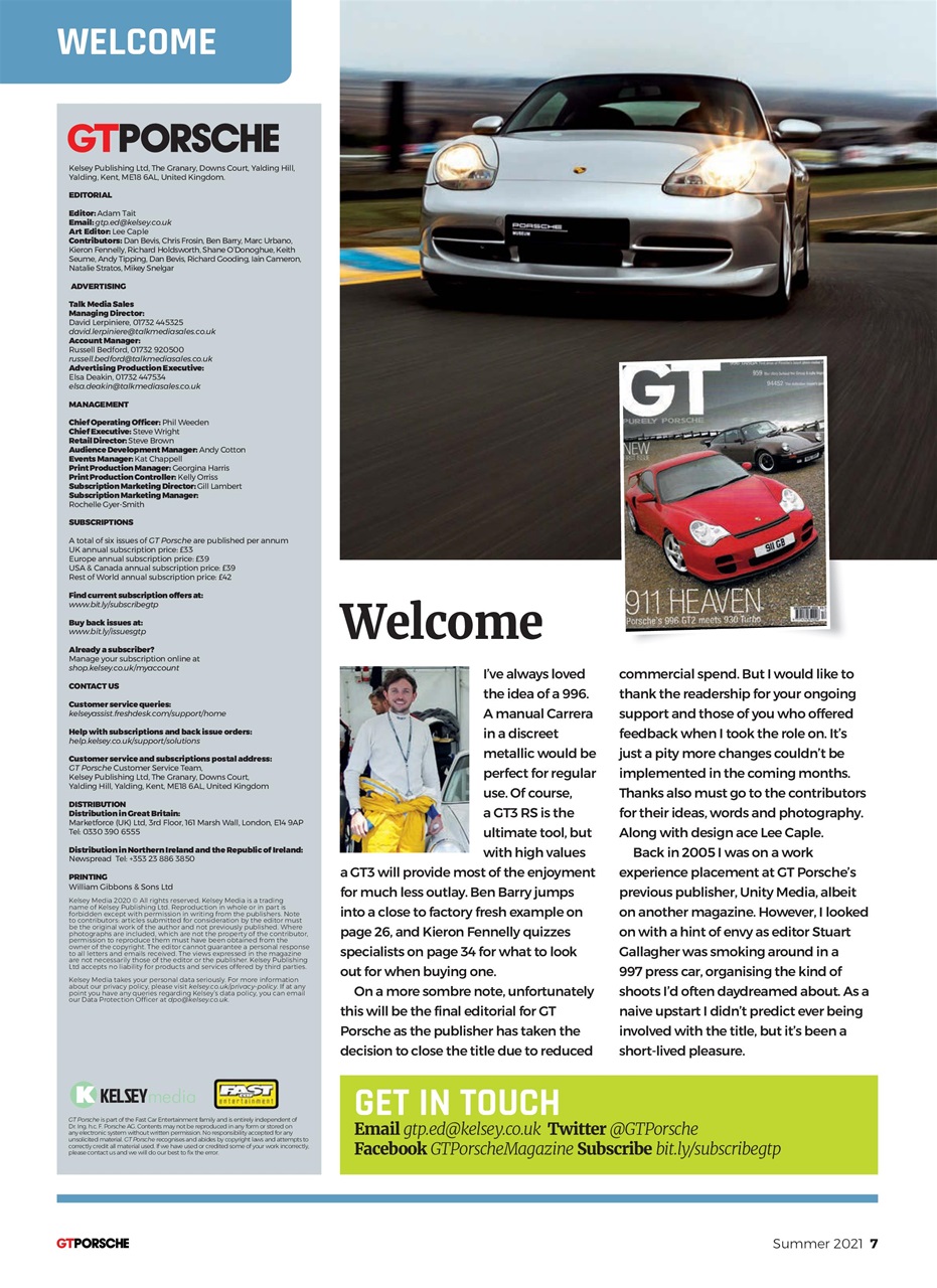 GT Porsche Preview Pages