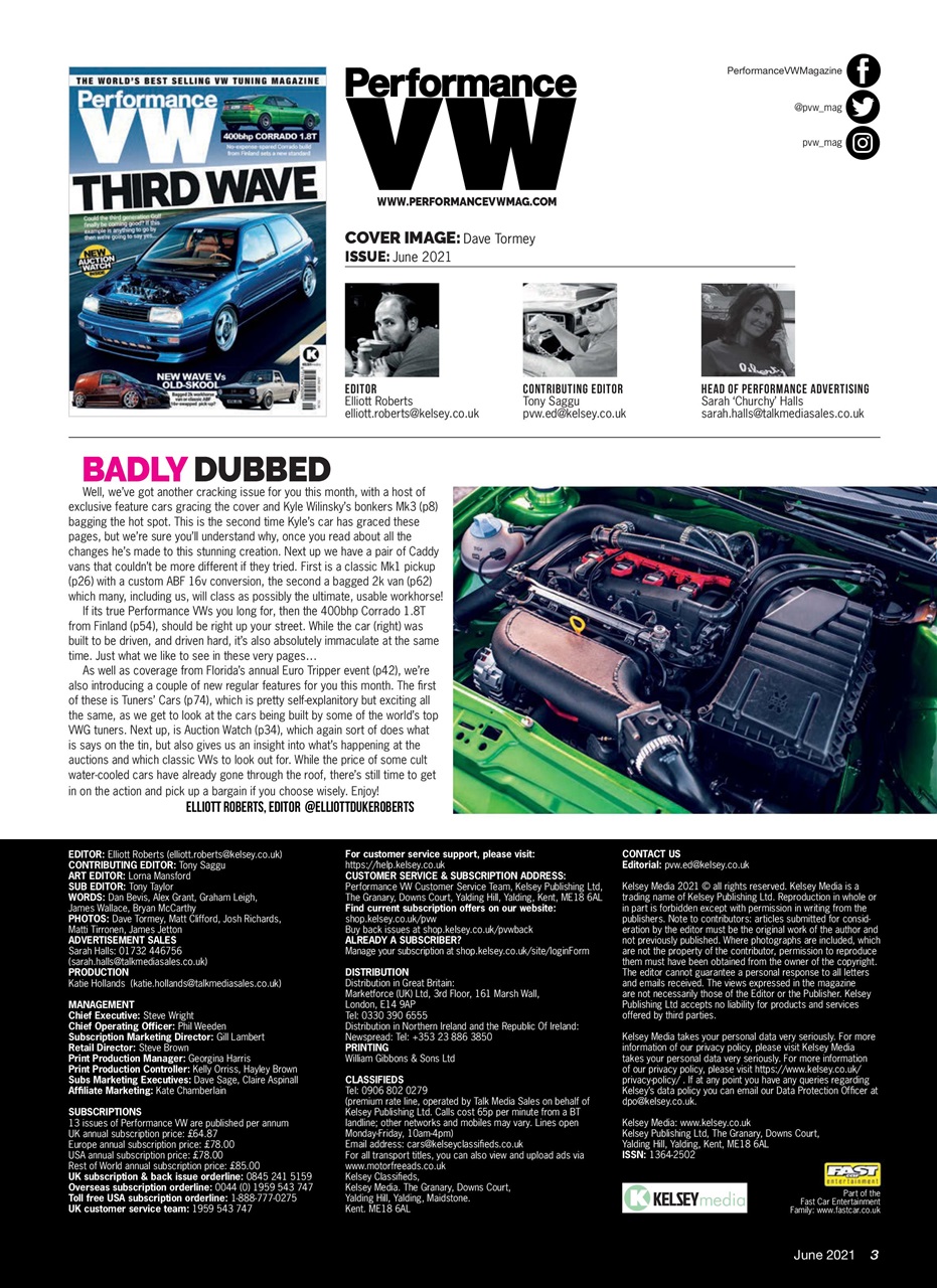 Performance VW Preview Pages