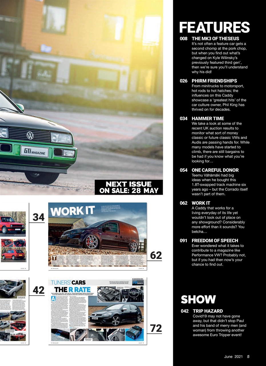 Performance VW Preview Pages
