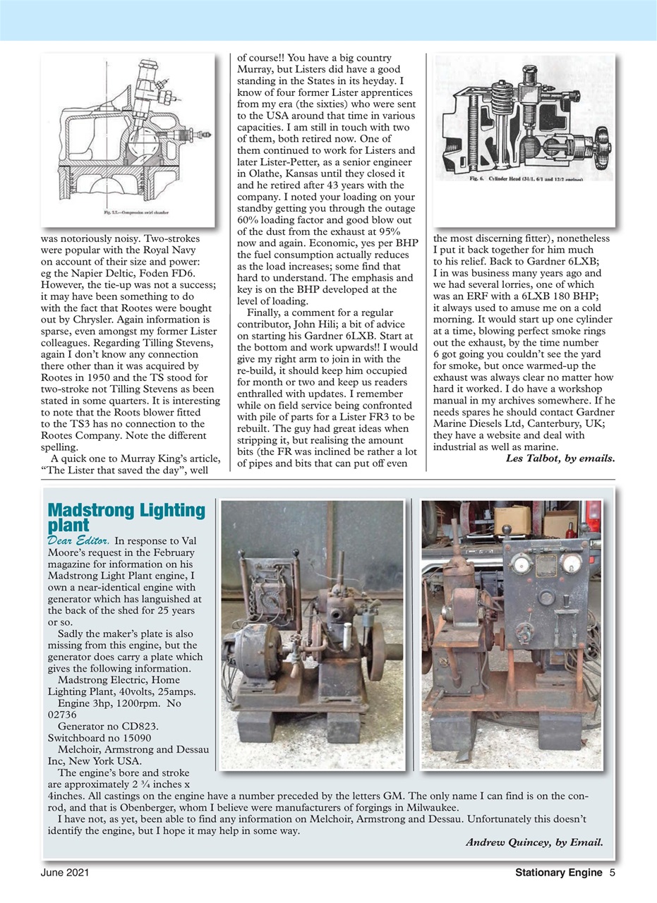 Stationary Engine Preview Pages