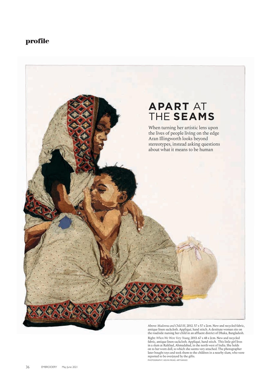 Embroidery Magazine Preview Pages