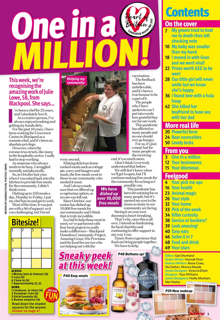 Pick Me Up Preview Pages