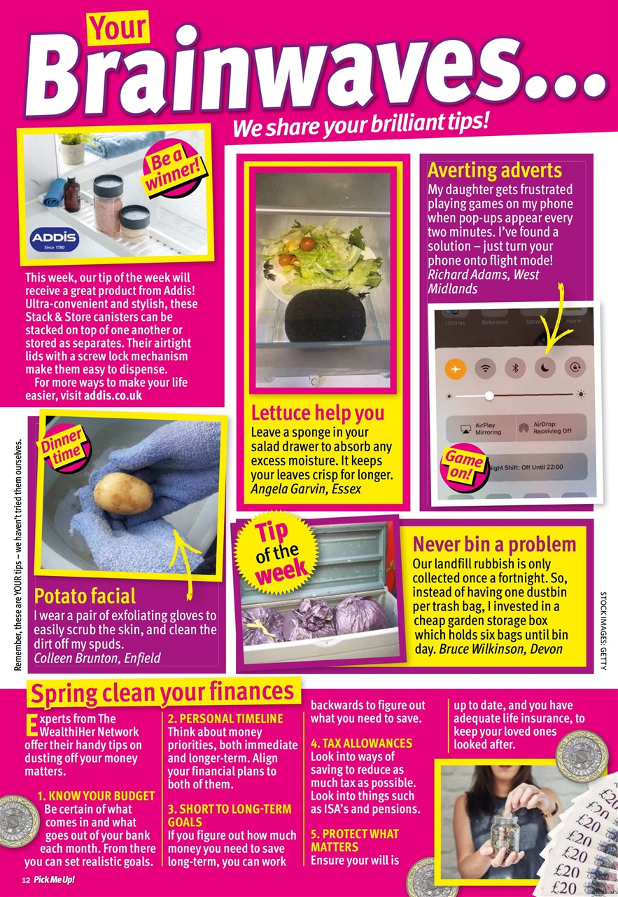 Pick Me Up Preview Pages