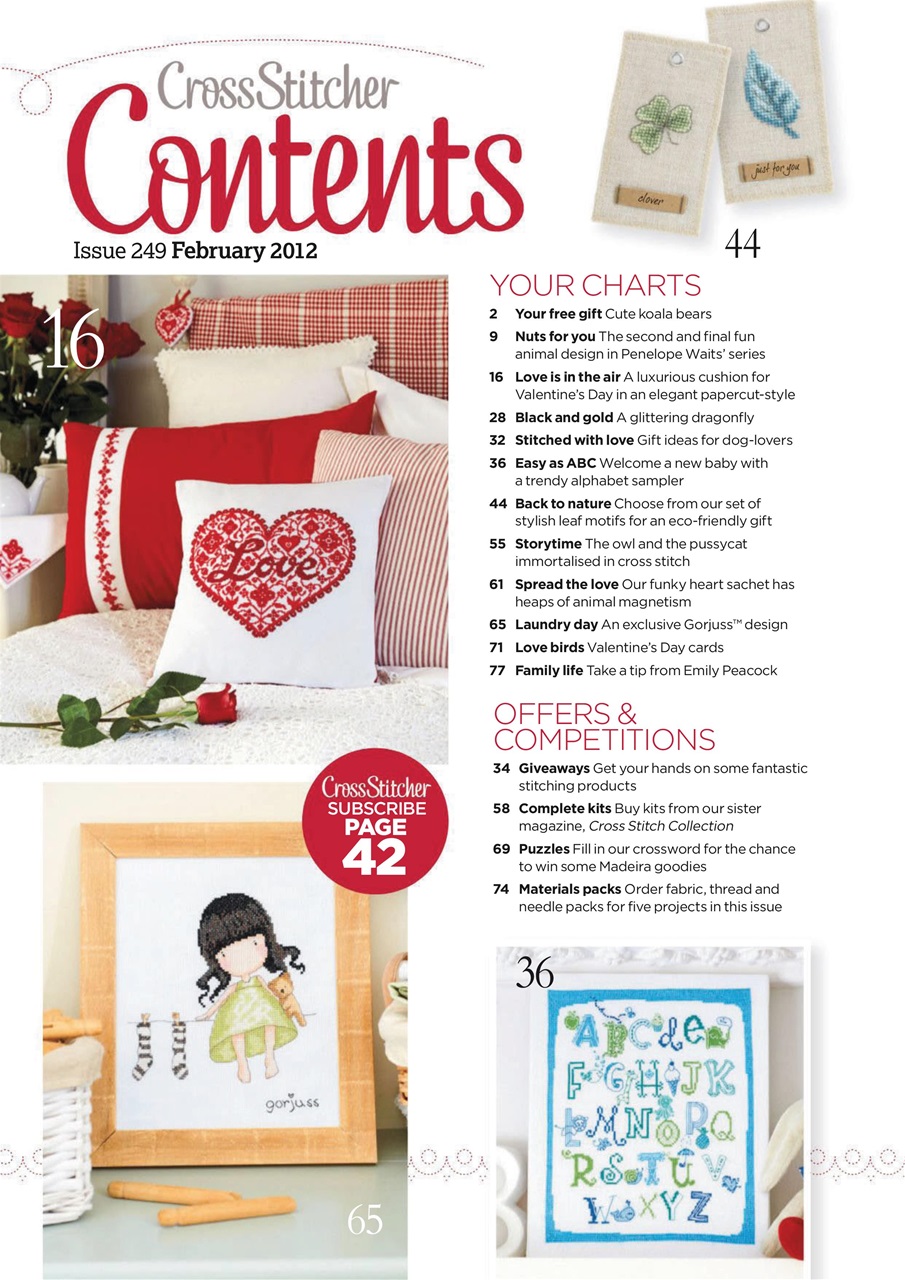 CrossStitcher Preview Pages