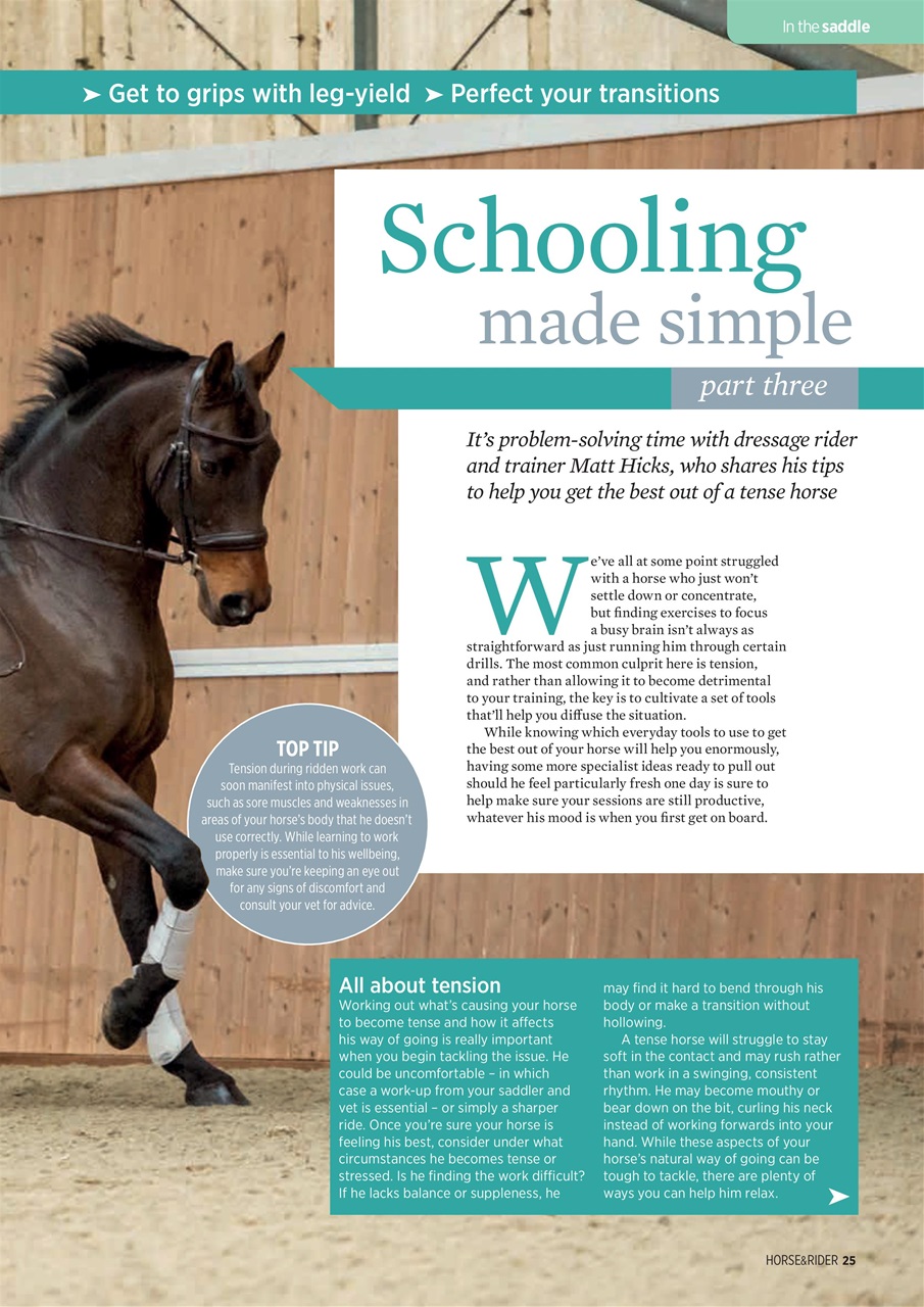 Horse&Rider Magazine - UK equestrian magazine for Horse and Rider Preview Pages