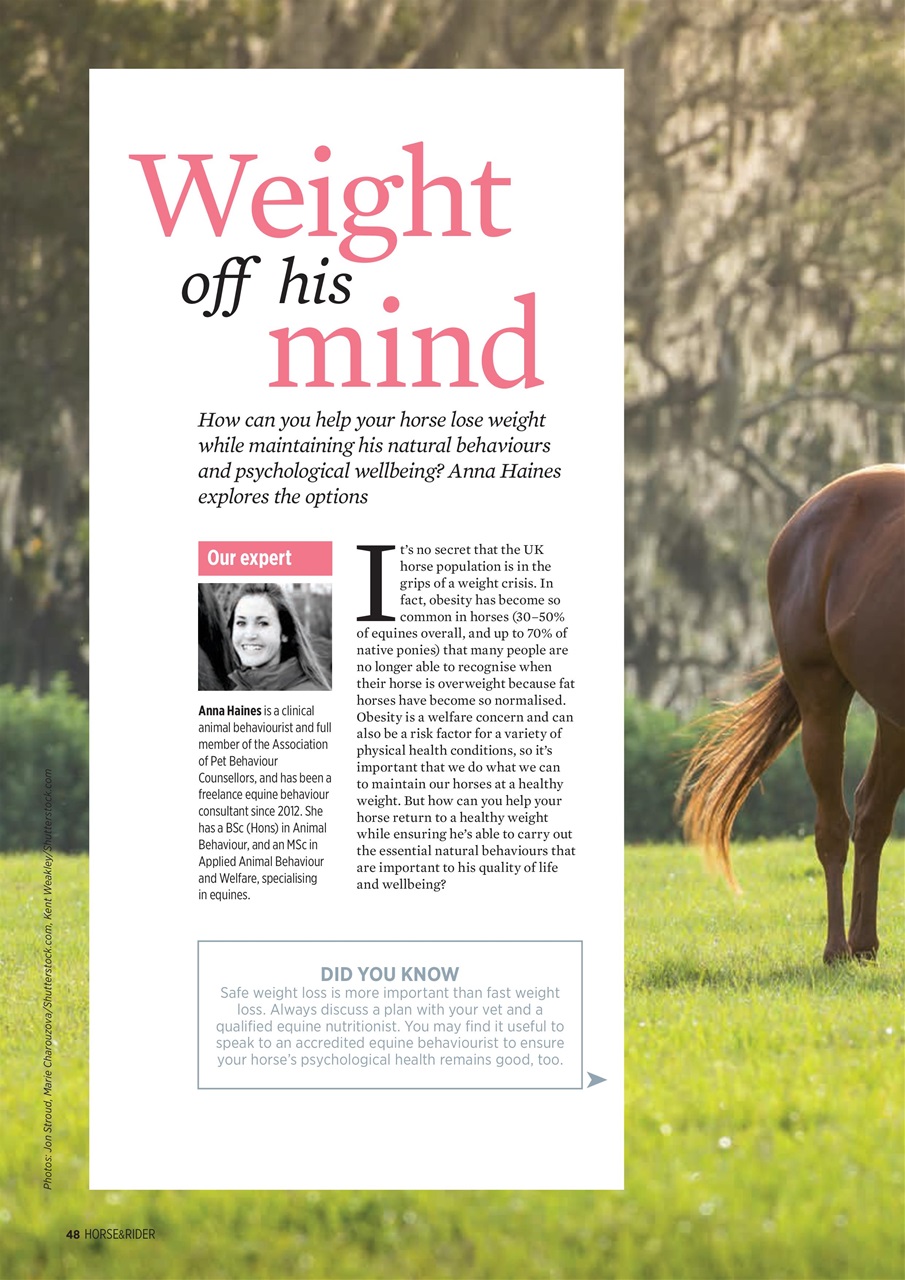 Horse&Rider Magazine - UK equestrian magazine for Horse and Rider Preview Pages