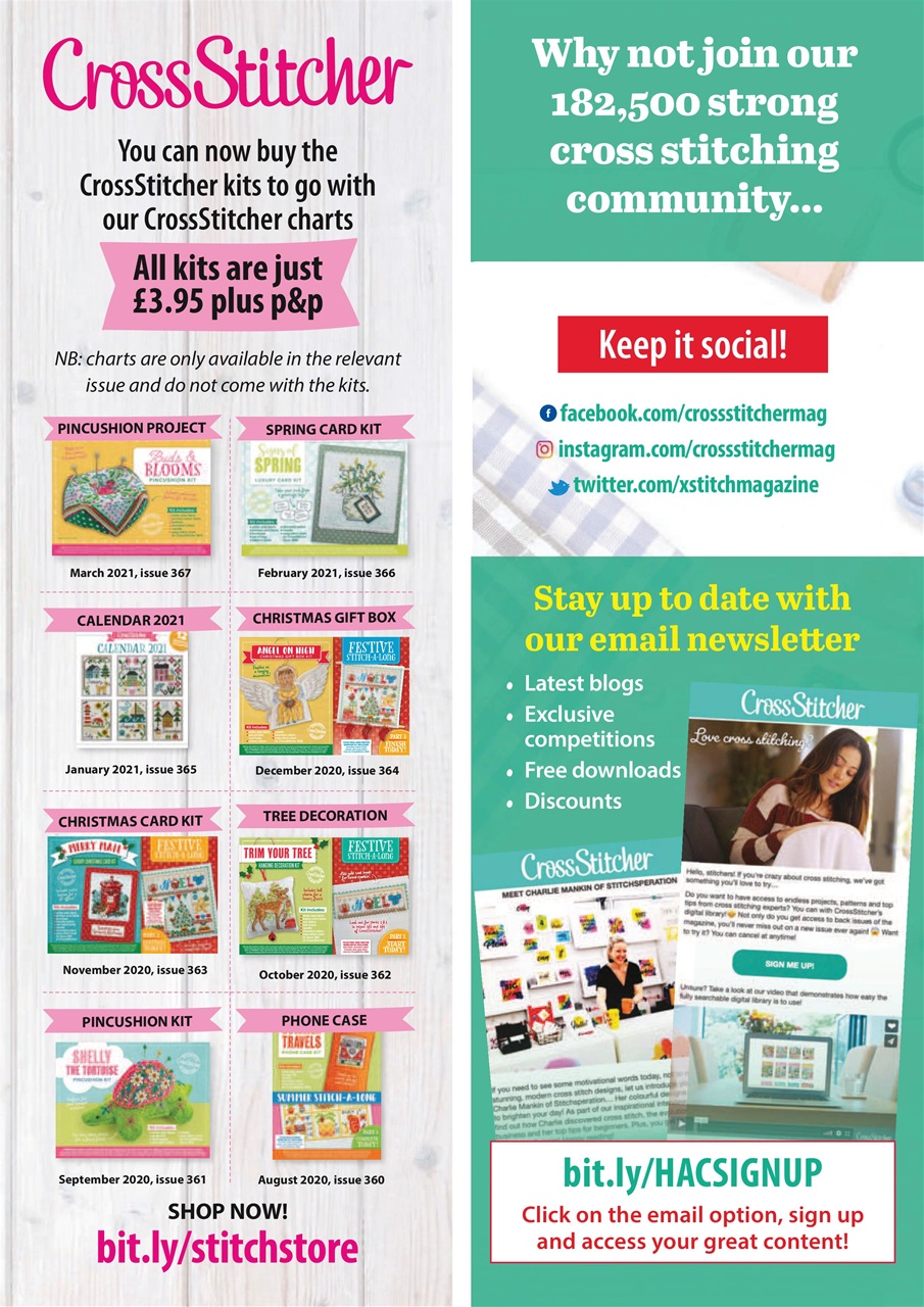 CrossStitcher Preview Pages