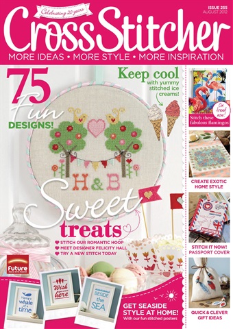 CrossStitcher issue August 2012