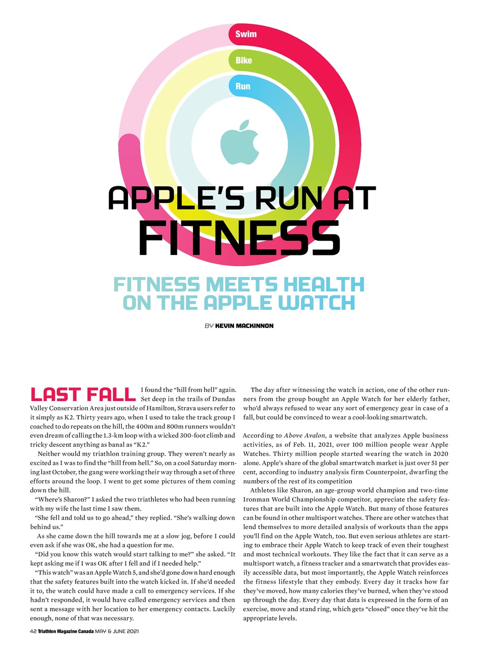 Triathlon Magazine Canada Preview Pages
