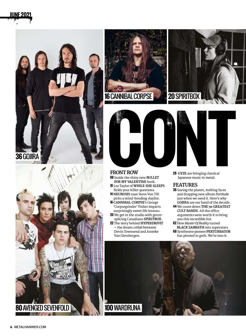 Metal Hammer Preview Pages