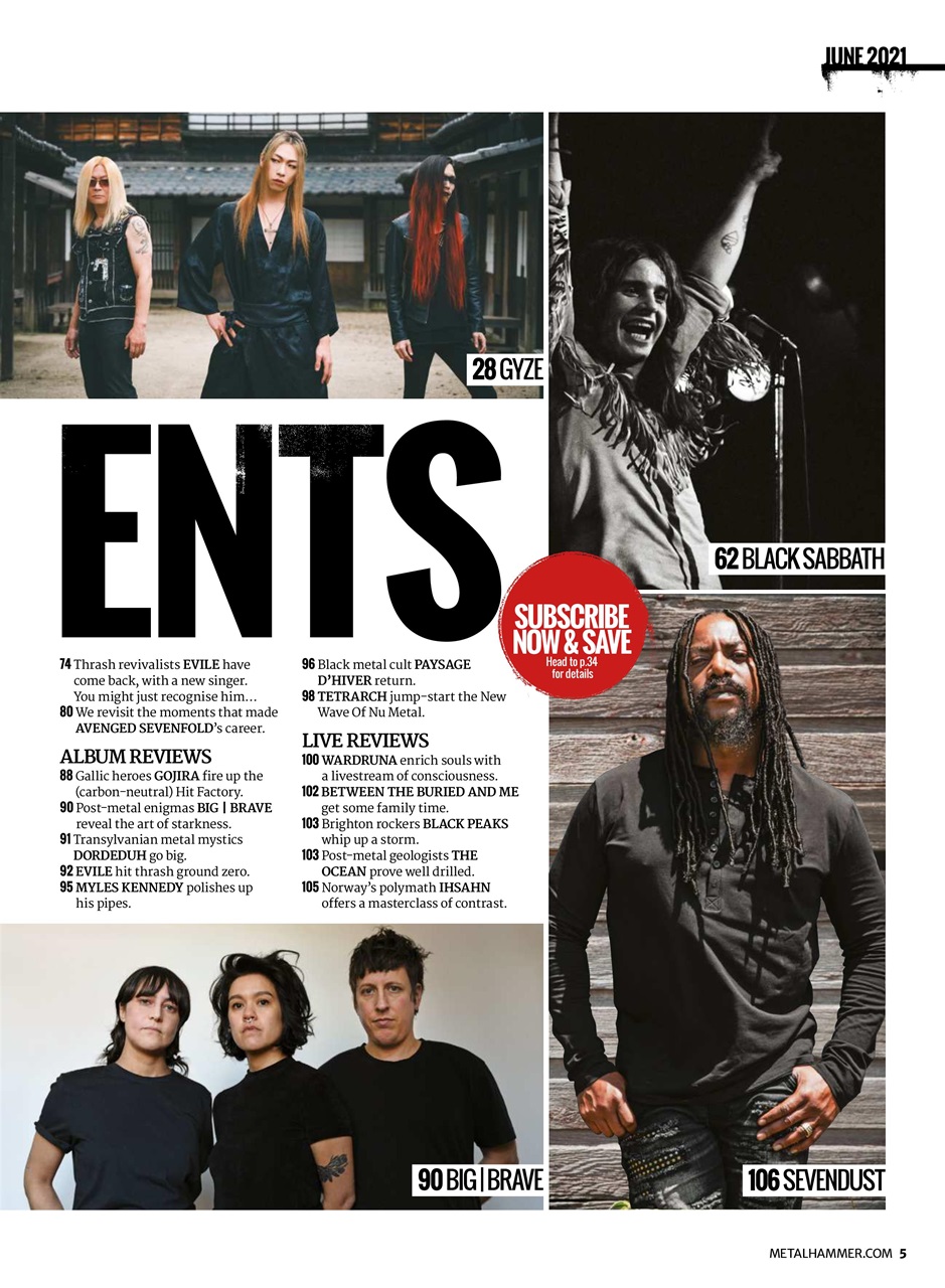 Metal Hammer Preview Pages