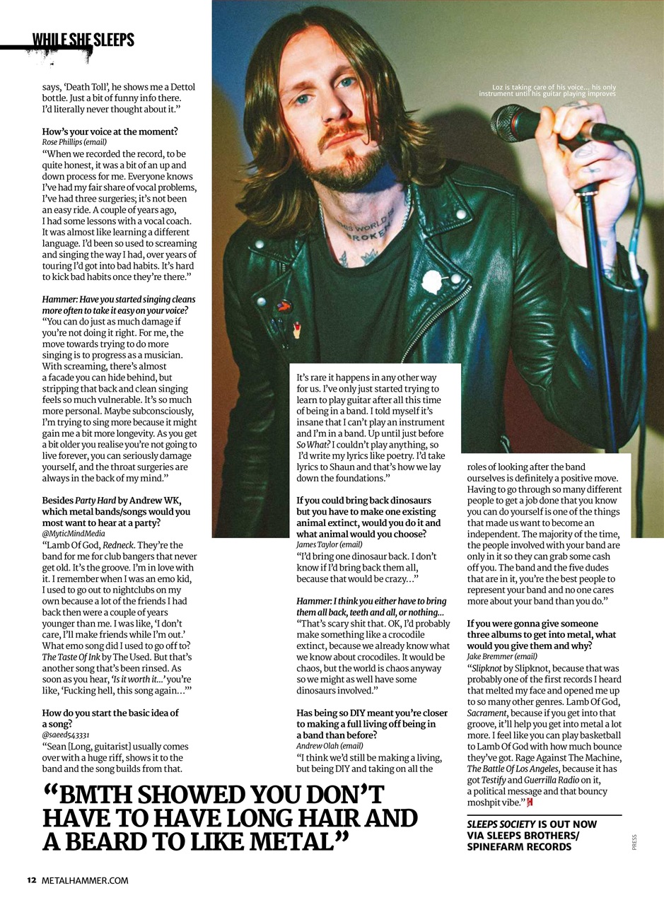 Metal Hammer Preview Pages