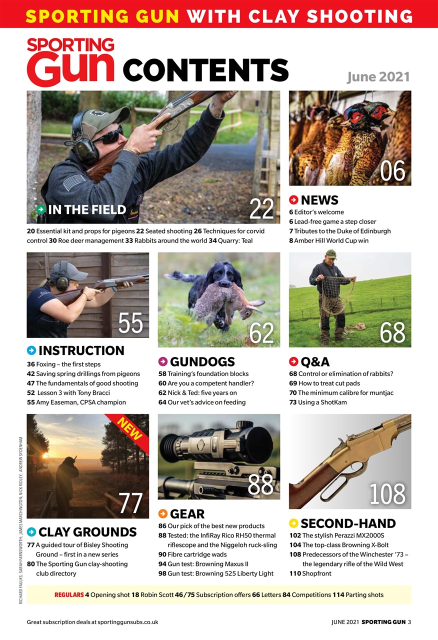 Sporting Gun Preview Pages