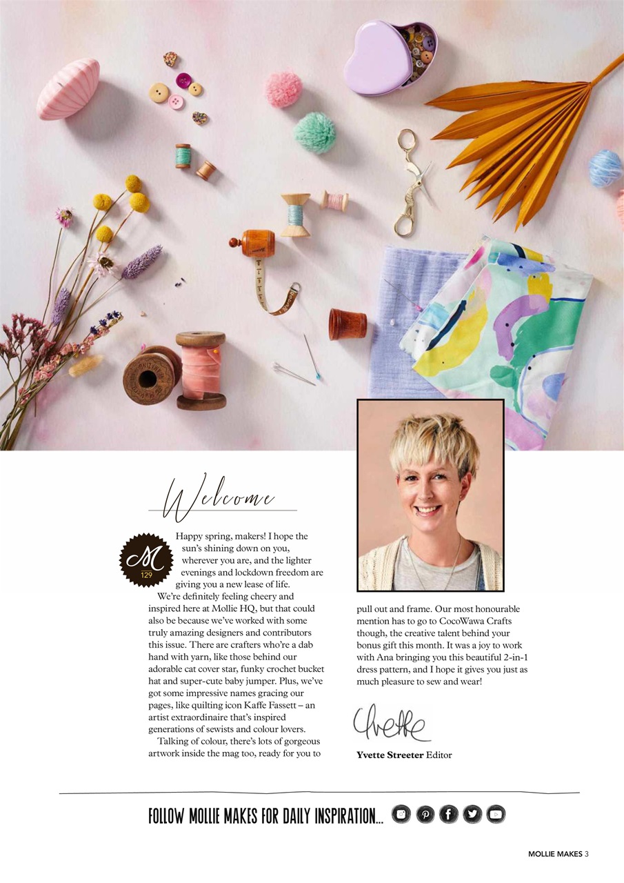 Mollie magazine Preview Pages