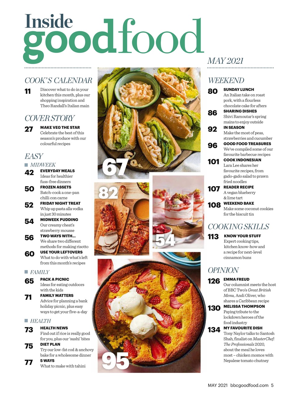 Good Food Magazine Preview Pages