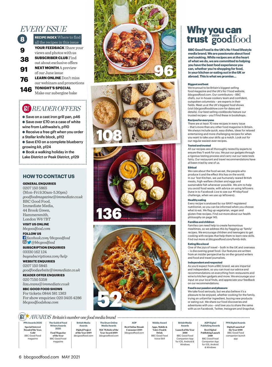 Good Food Magazine Preview Pages