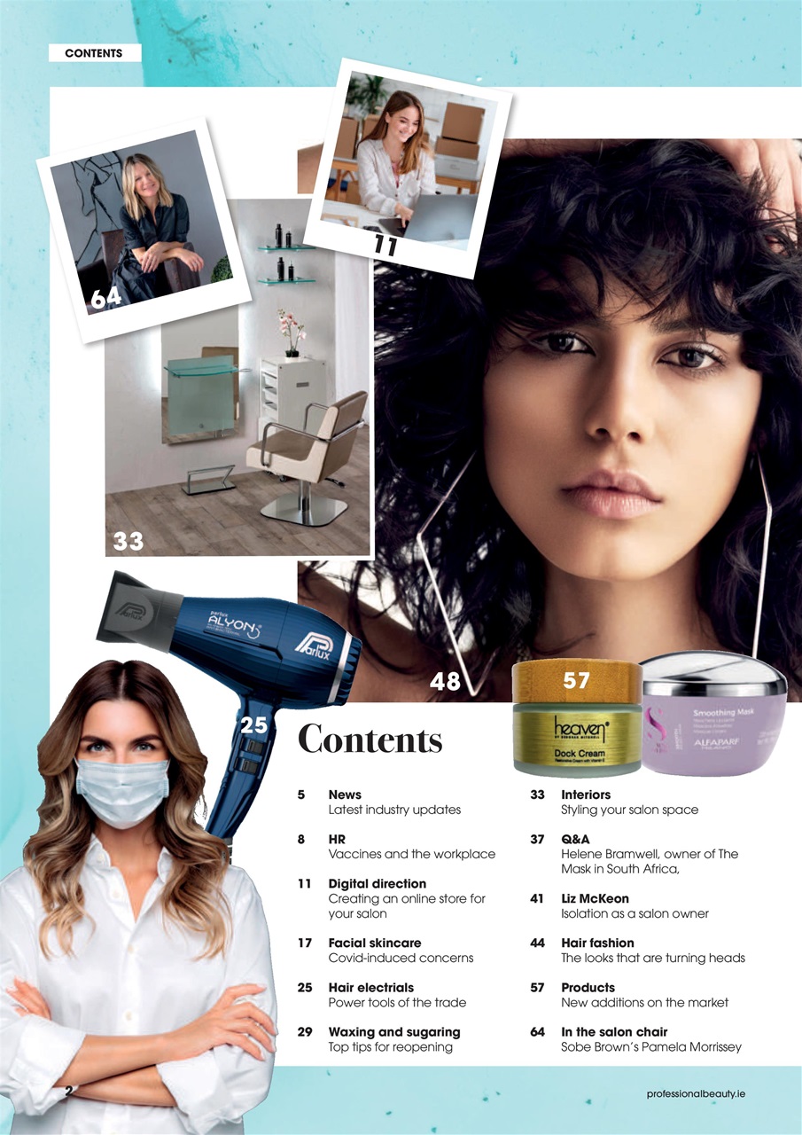 Professional Beauty & HJ Ireland Preview Pages