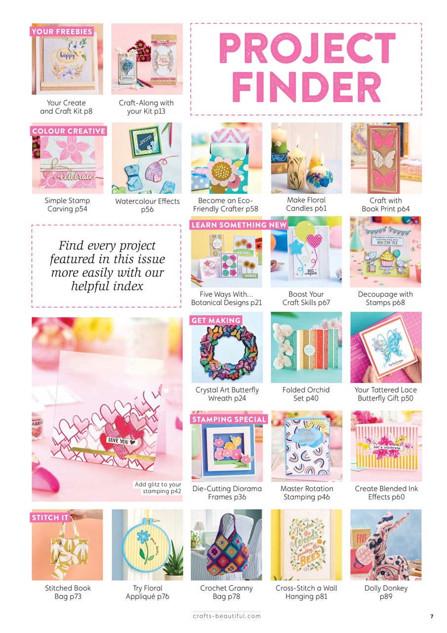 Crafts Beautiful Preview Pages
