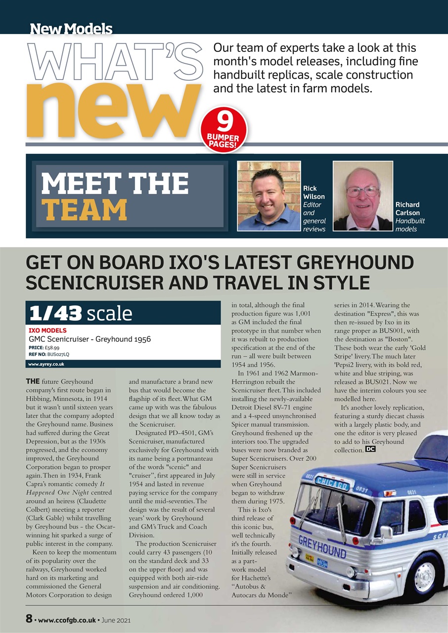 Diecast Collector Preview Pages