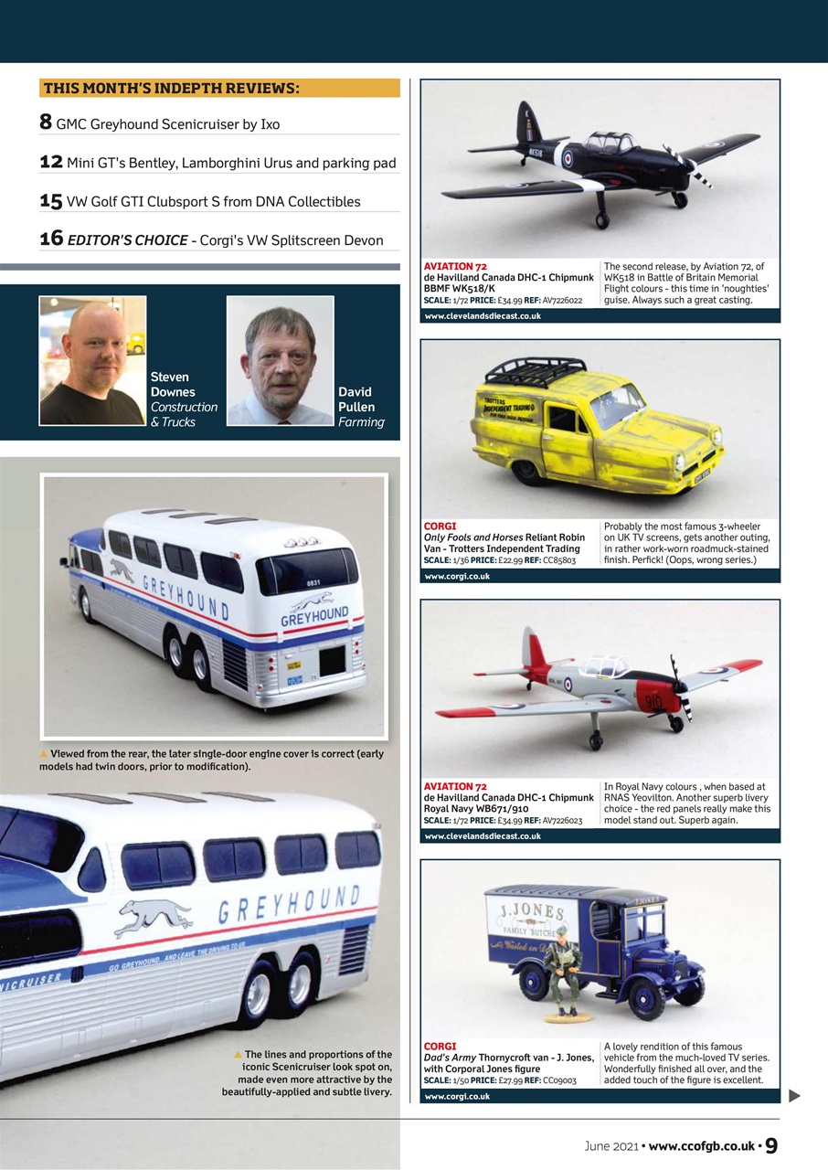 Diecast Collector Preview Pages
