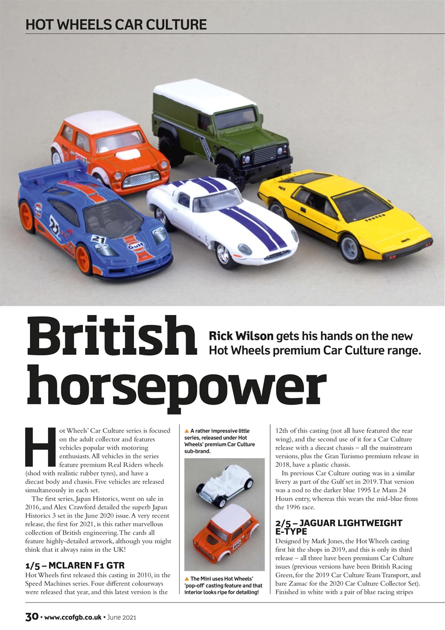 Diecast Collector Preview Pages