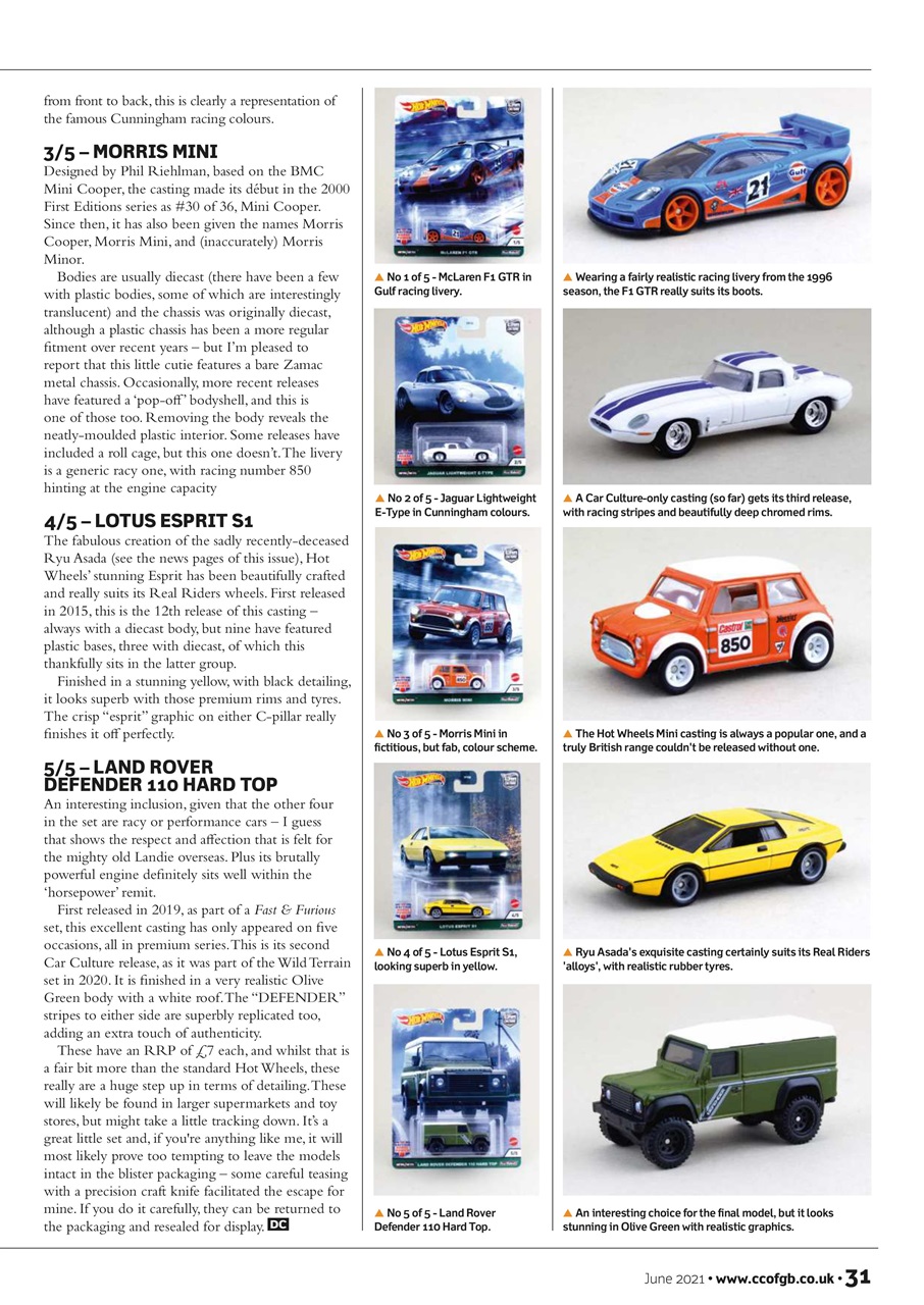 Diecast Collector Preview Pages