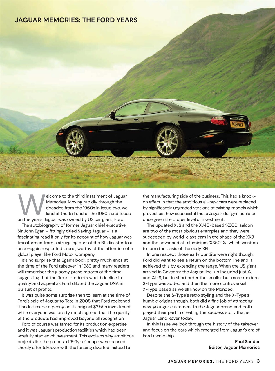 Jaguar Memories Preview Pages