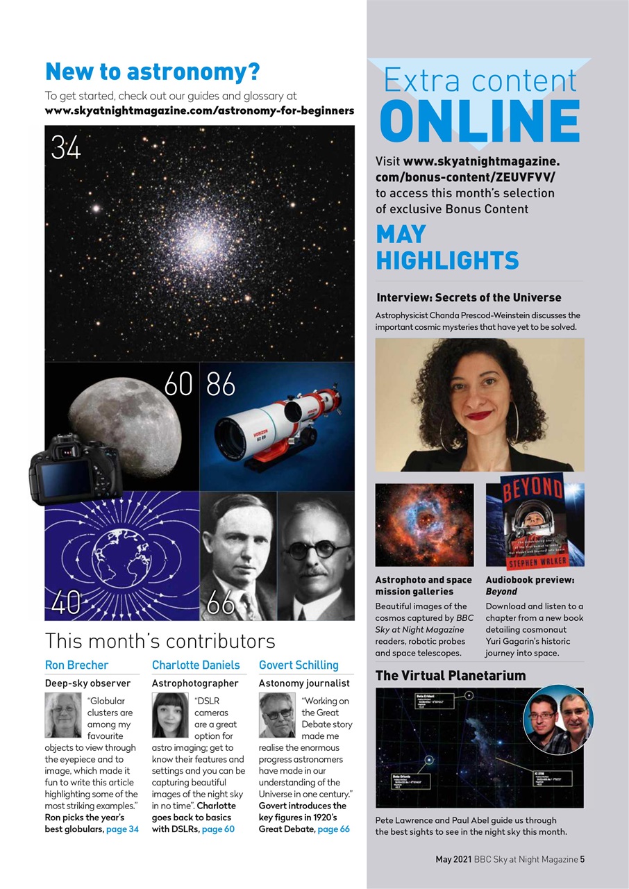 BBC Sky at Night Magazine Preview Pages