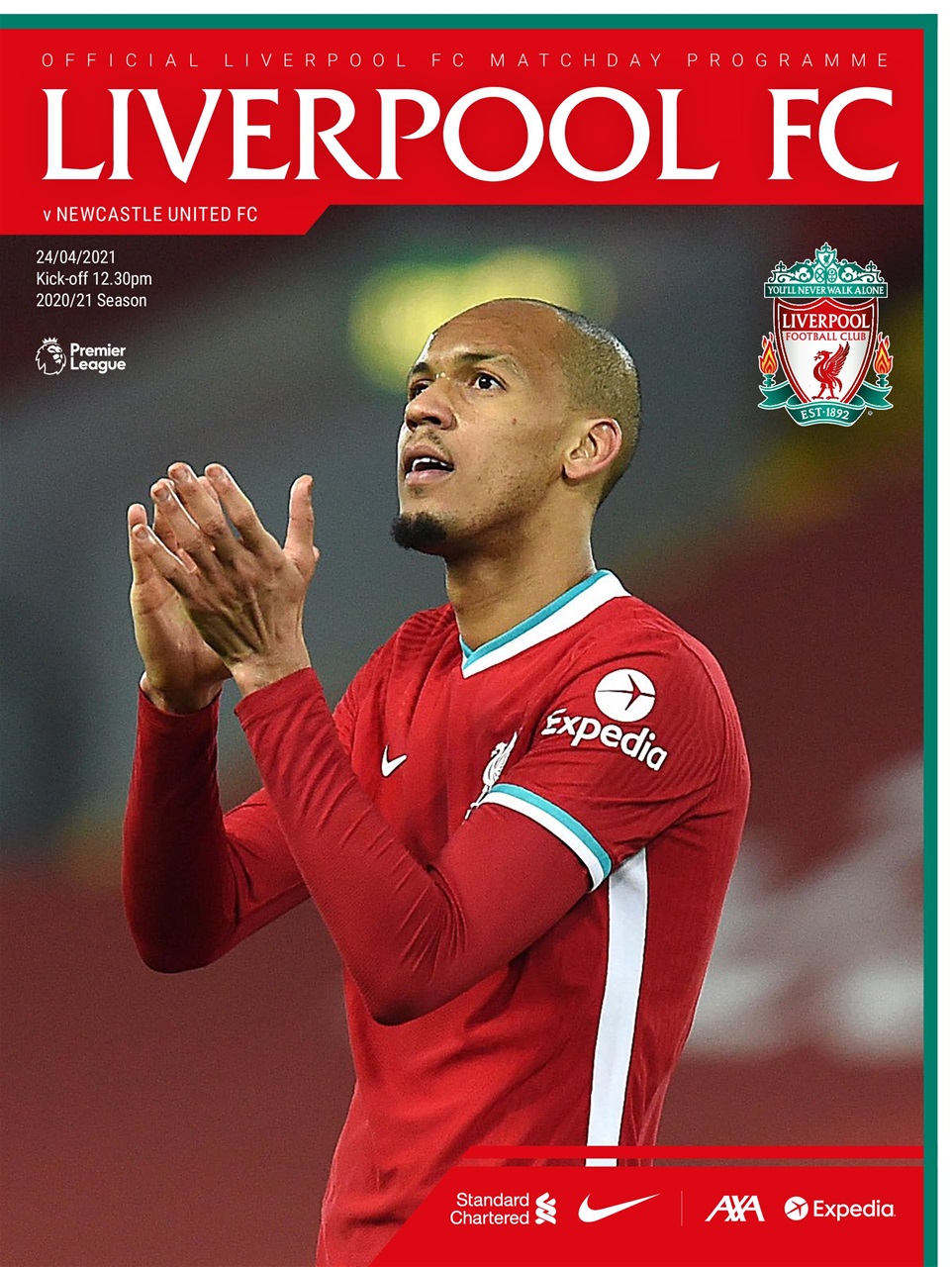 Liverpool FC Programmes Preview Pages